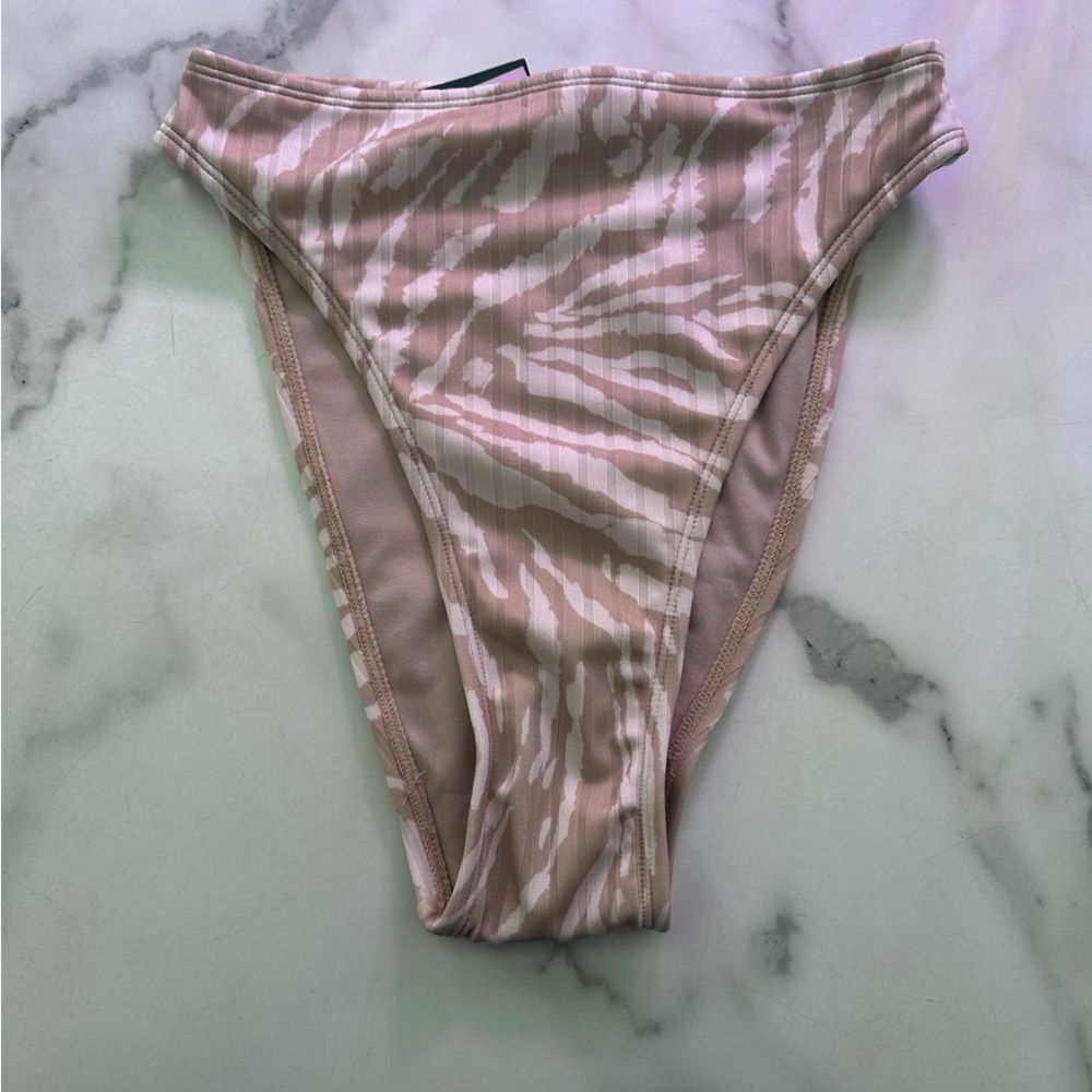 Zebra Print Bikini Bottom Size XS